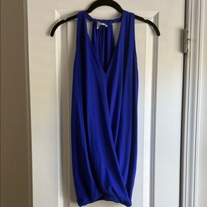 Zenana Outfitters Royal Blue Sleeveless Blouse